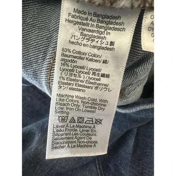 J. Crew Factory Slim Boyfriend Jean All-Day Stretch Plus Size 34 BT047 Blue Wash - Picture 7 of 12